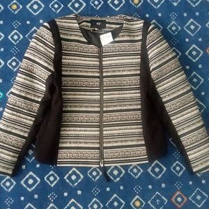 H&M Embroidered Tribal Print jacket